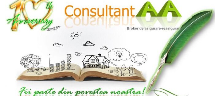 CONSULTANT AA Broker sarbatoreste 10 ani de activitate