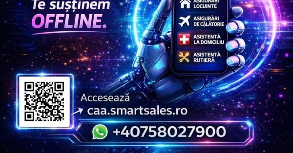 Consultanță pentru asigurări online, cu sprijin real offline pentru clienți.