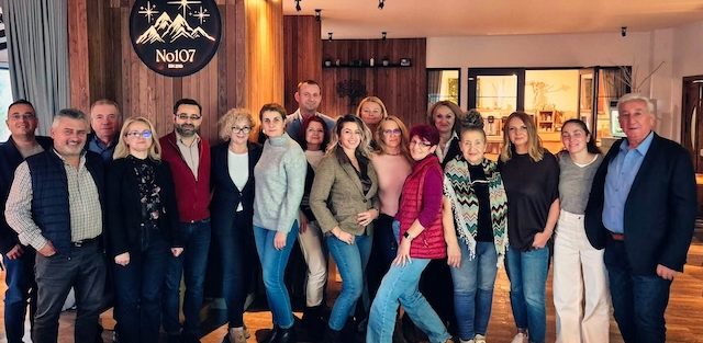 Echipa Consultant AA la workshopul Groupama Asigurări dedicat asigurărilor de viață, la Predeal